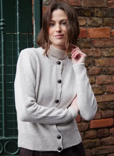 Cassia Cardigan in Chalkstone